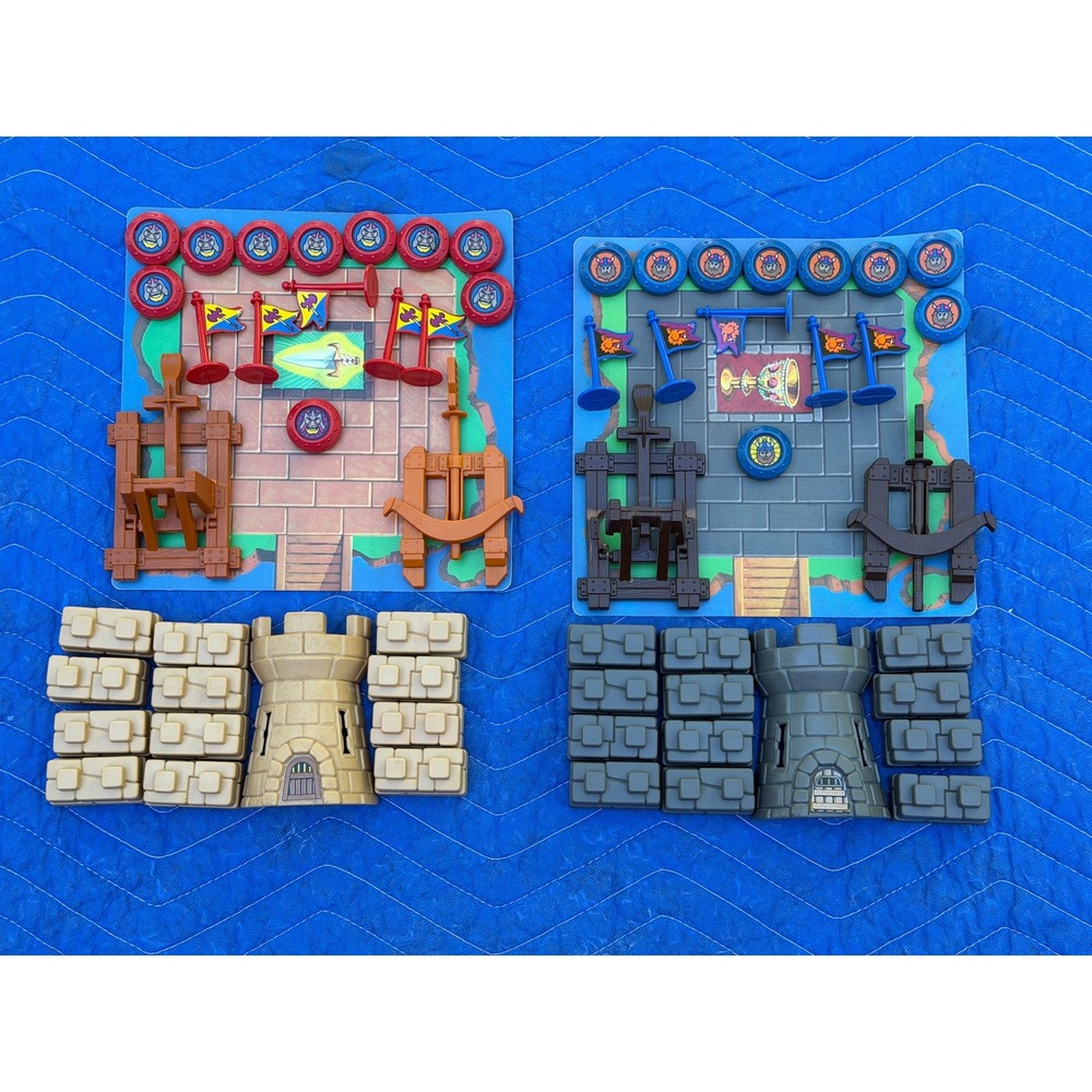 Vintage Crossbows Catapults Battle Set Lakeside Replacement Pieces Parts 1983